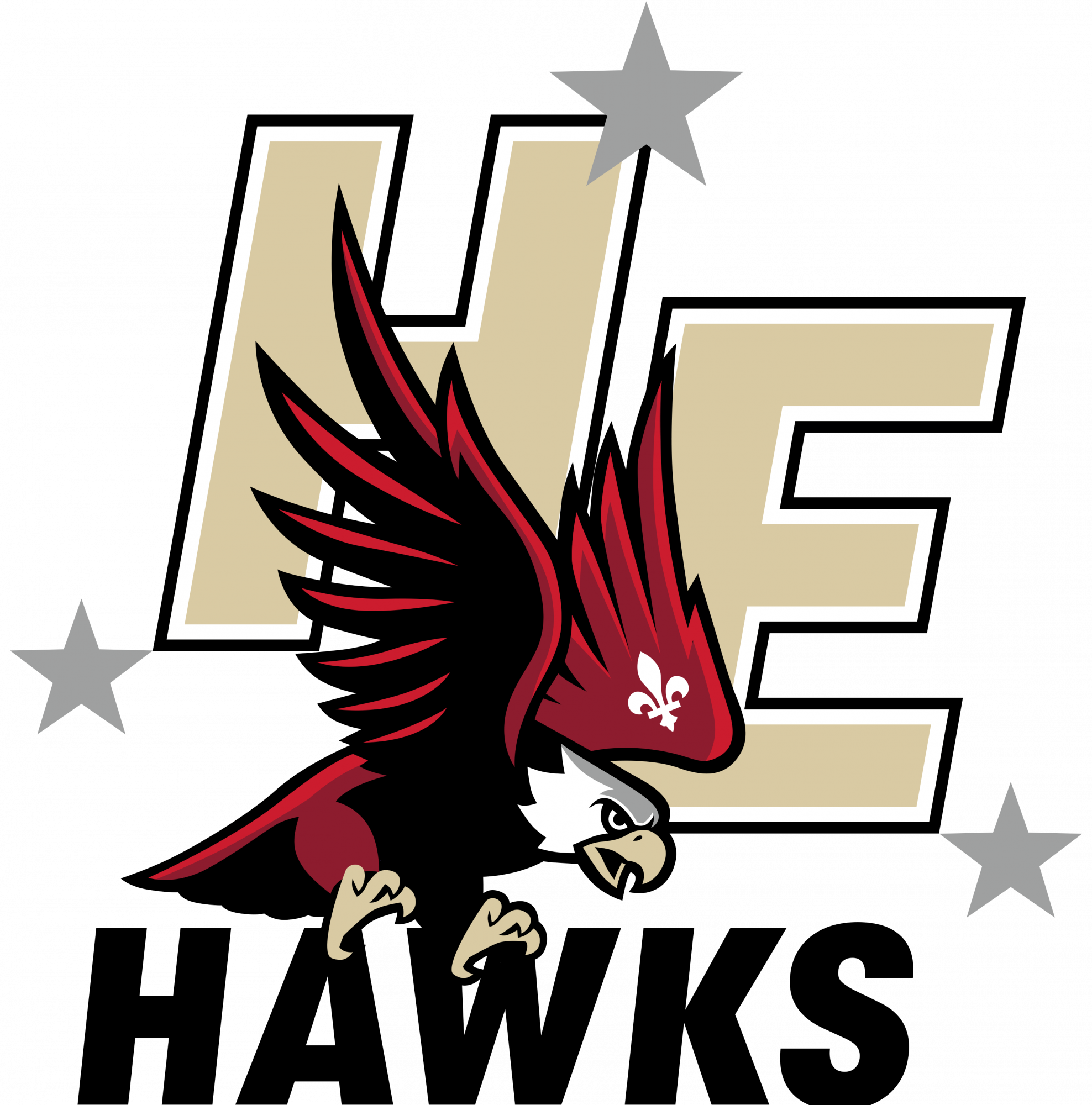 Logo Hawks Elite 2024 Fond Blanc